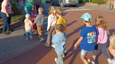 Peuter- en Kleuter4daagse in Beegden tijdens de Week voor de Gezonde Jeugd